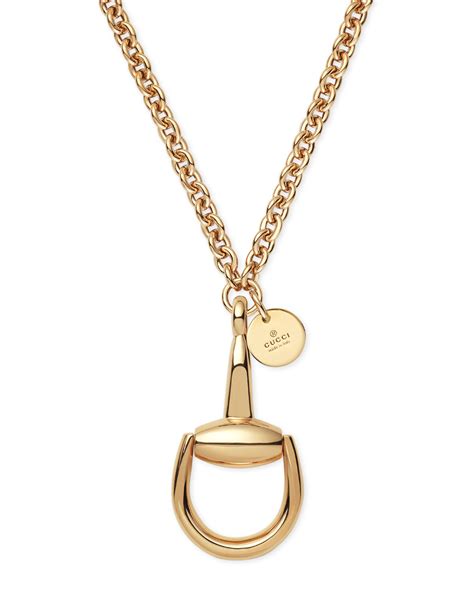 gucci horsebit necklace replica|Gucci Horsebit Horsebit Chain Necklace .